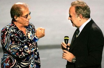 Adriano Celentano e Michele Santoro a Rockpolitik