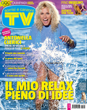 Copertina TV Sorrisi & Canzoni n°33 (2012)