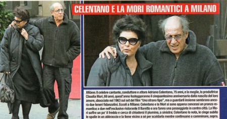 Adriano Celentano e Claudia Mori