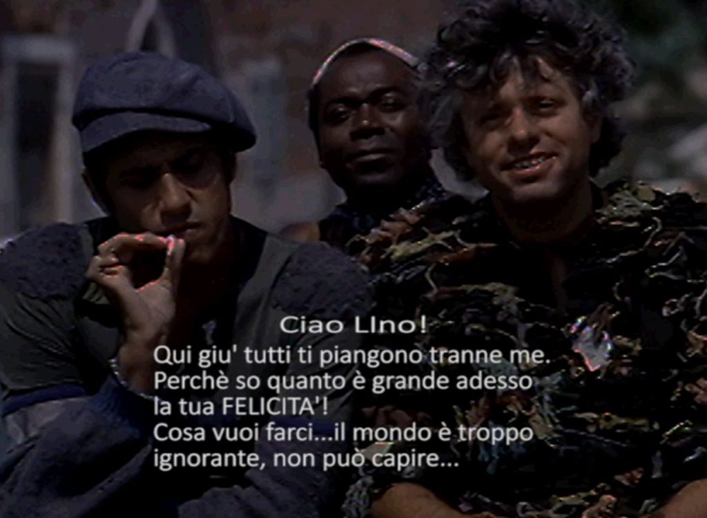 Adriano Celentano e Lino Toffolo nel film Yuppi Du