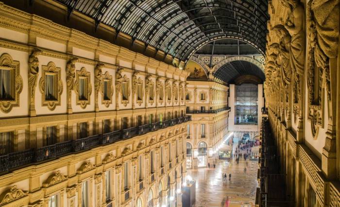 Galleria Vittorio Emanuele II del Corso di Milano