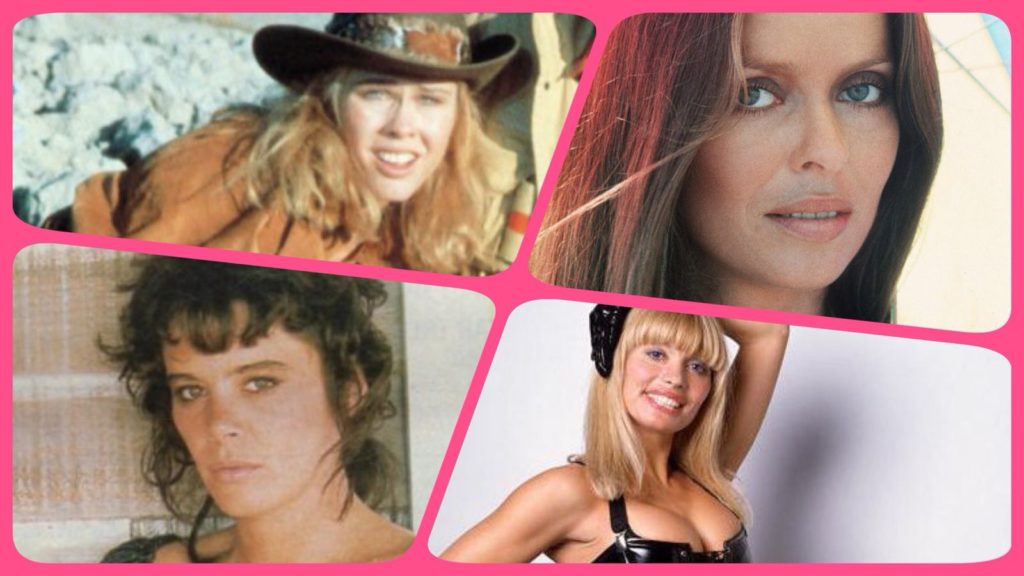 Debra Feuer, Barbara Bach, Jennifer e Lova Moor