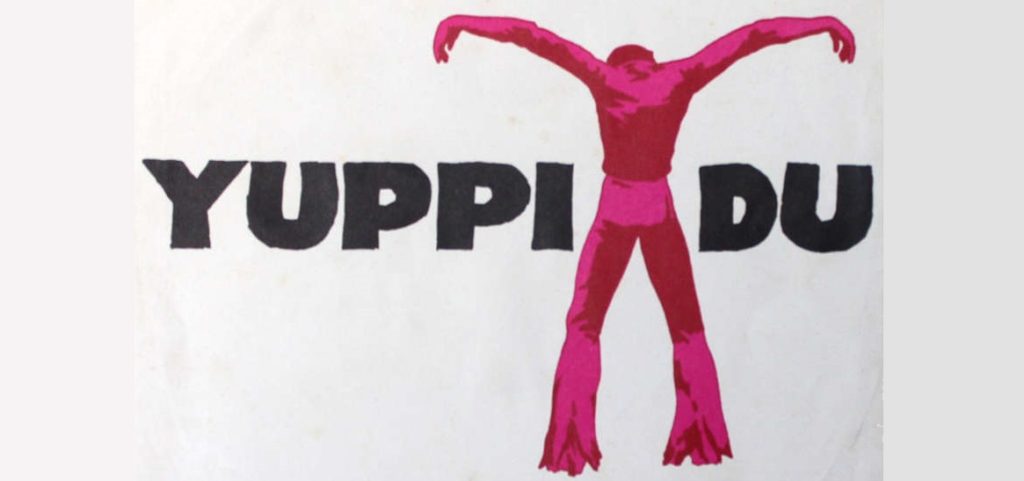 logo del film "Yuppi Du" di Adriano Celentano